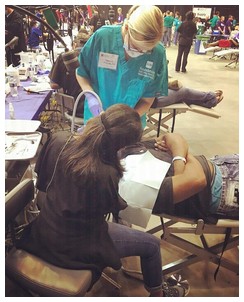 Volunteer dental care at Georgia Mission of Mercy
