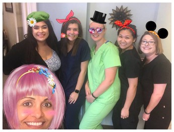All Dental Care team in costume